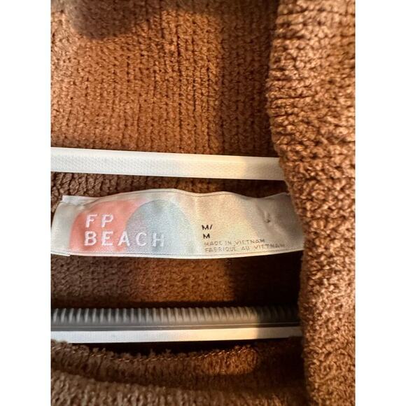 Free People Mock Neck Sweater Size Medium - Picture 3 of 6